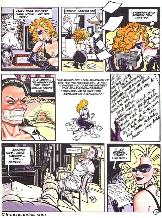 [Franco Saudelli] Blonde Bondage Palace T1-3 color