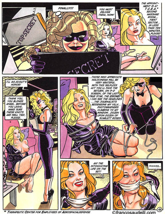 [Franco Saudelli] Blonde Bondage Palace T1-3 color
