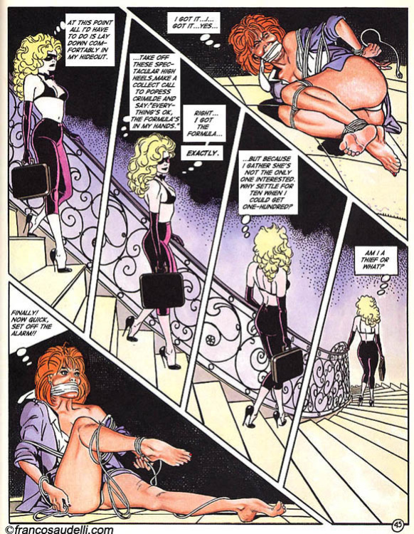 [Franco Saudelli] Blonde Bondage Palace T1-3 color