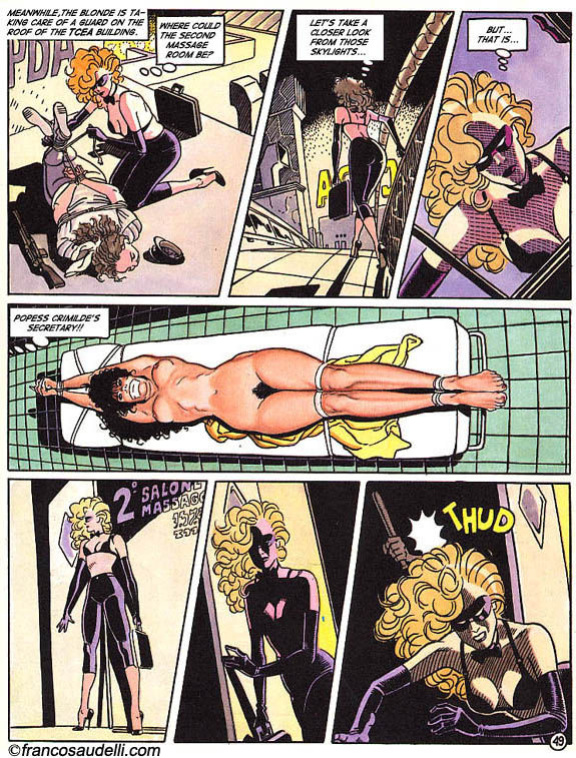 [Franco Saudelli] Blonde Bondage Palace T1-3 color