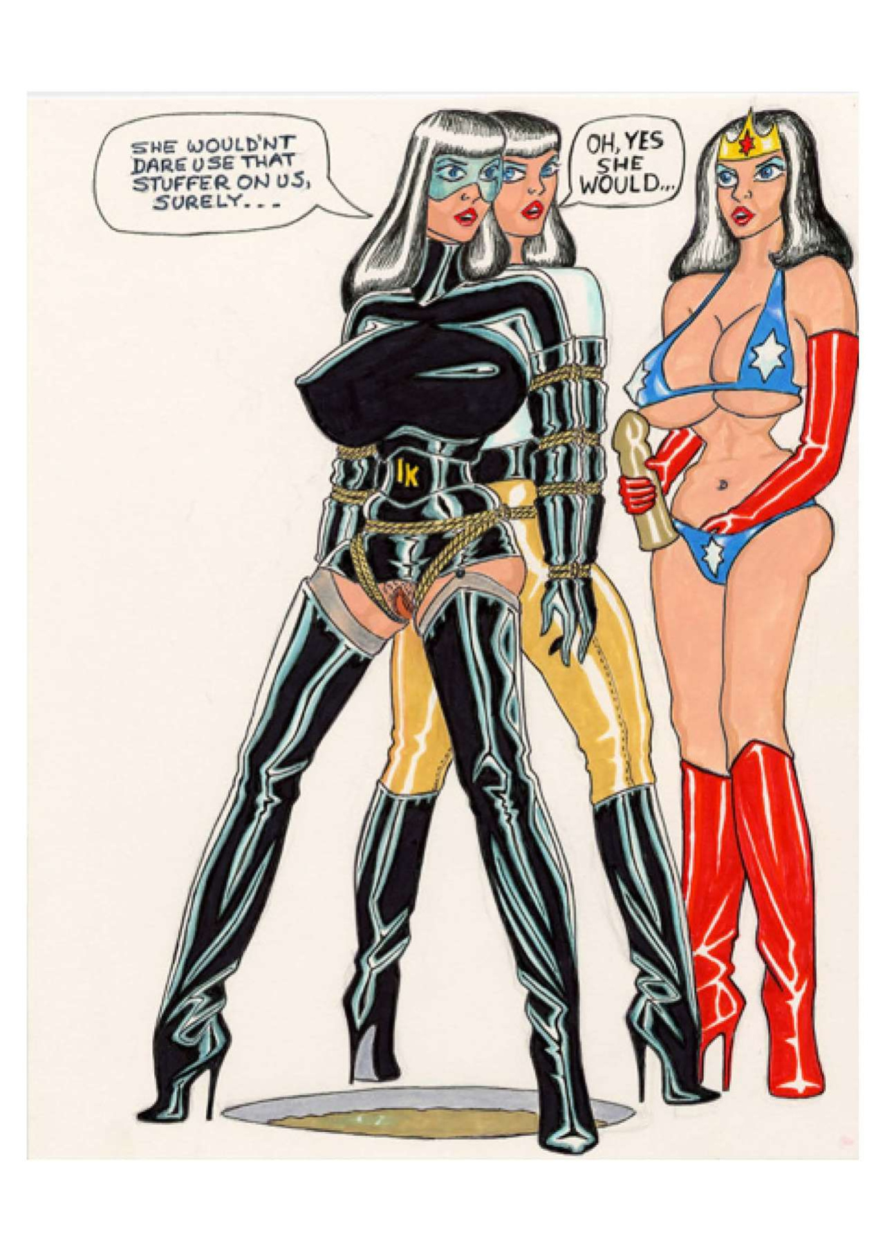 [Wicz] U69 And Her Friend Gwendoline [ENG]