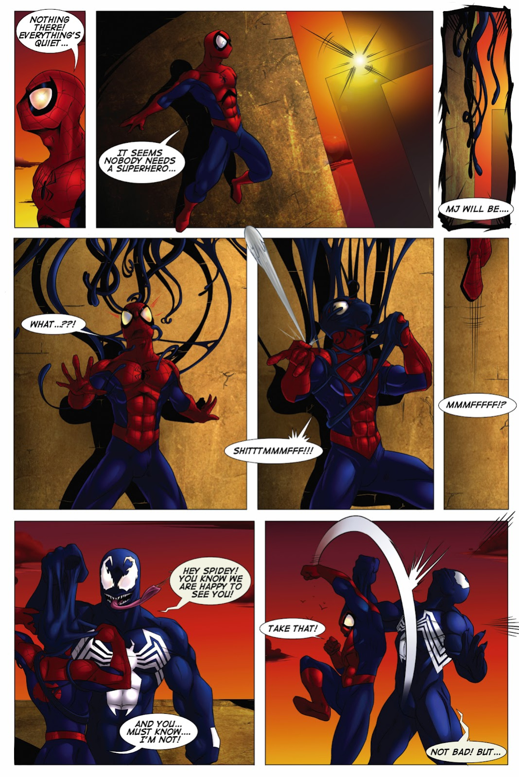 [EvoSapien] Shooters (Spider-Man/Venom)