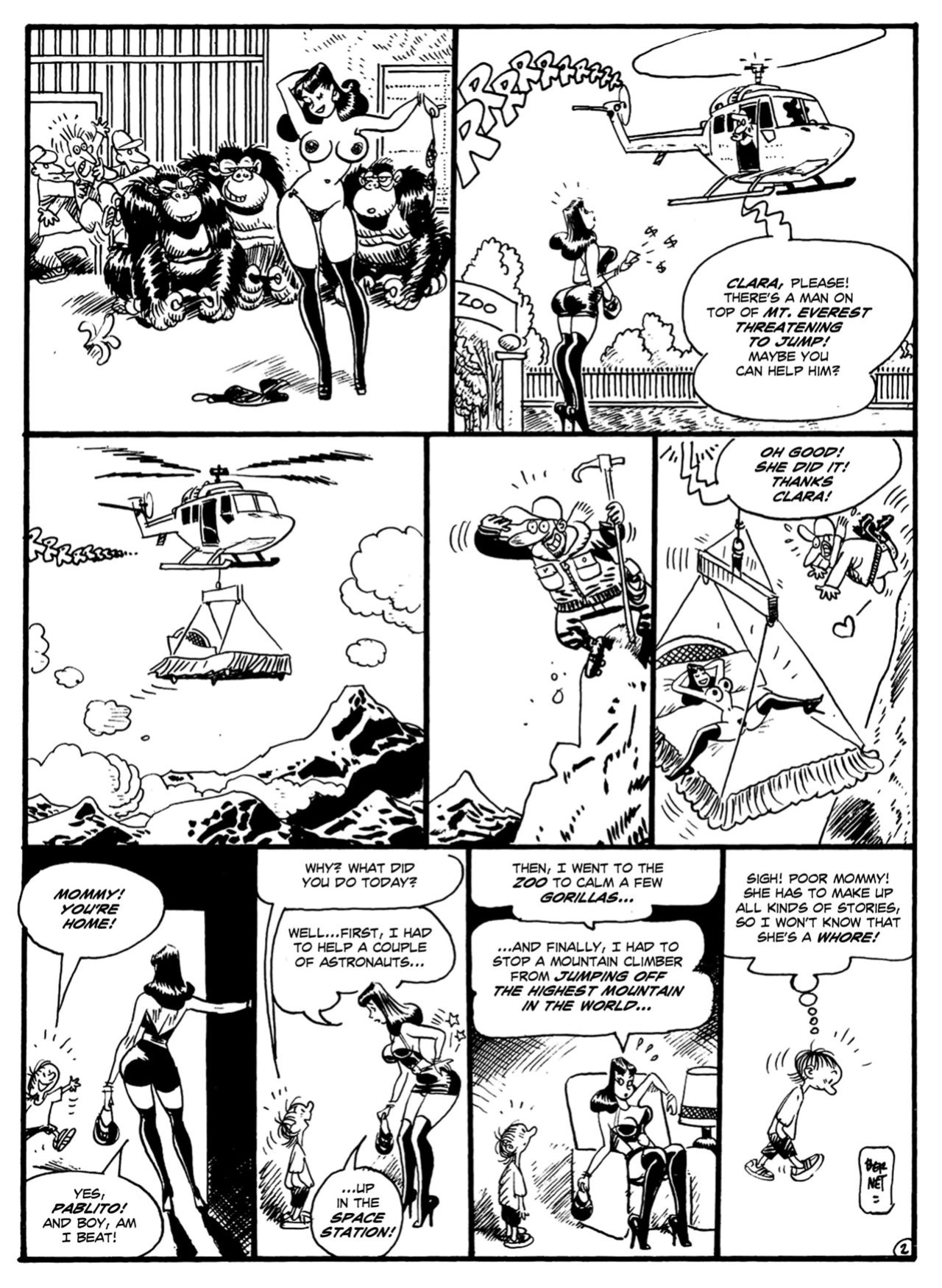 Clara After Dark - 7 (Bernet - Maicas - Trillo) English Translation