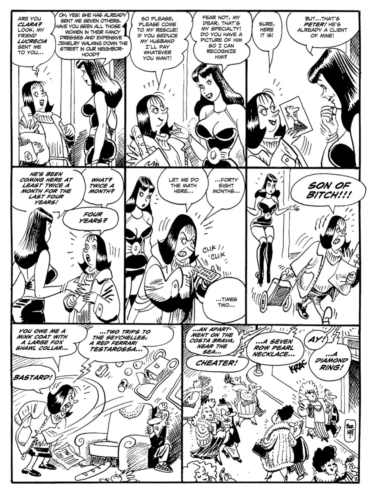 Clara After Dark - 9 (Bernet - Maicas - Trillo) English Translation