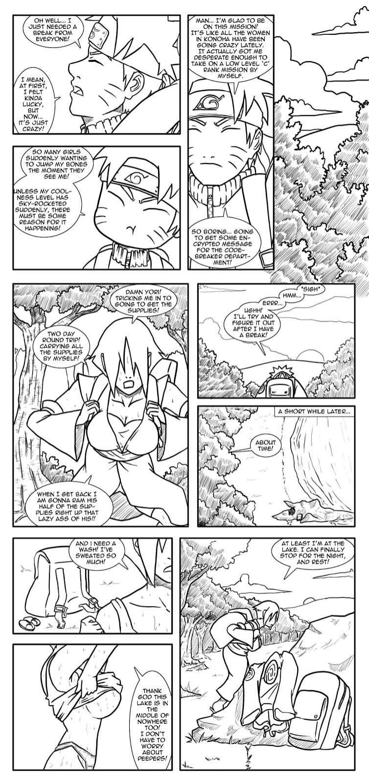 [Matt Wilson] Sage Deodorant (Naruto) new pages added 6/28/12
