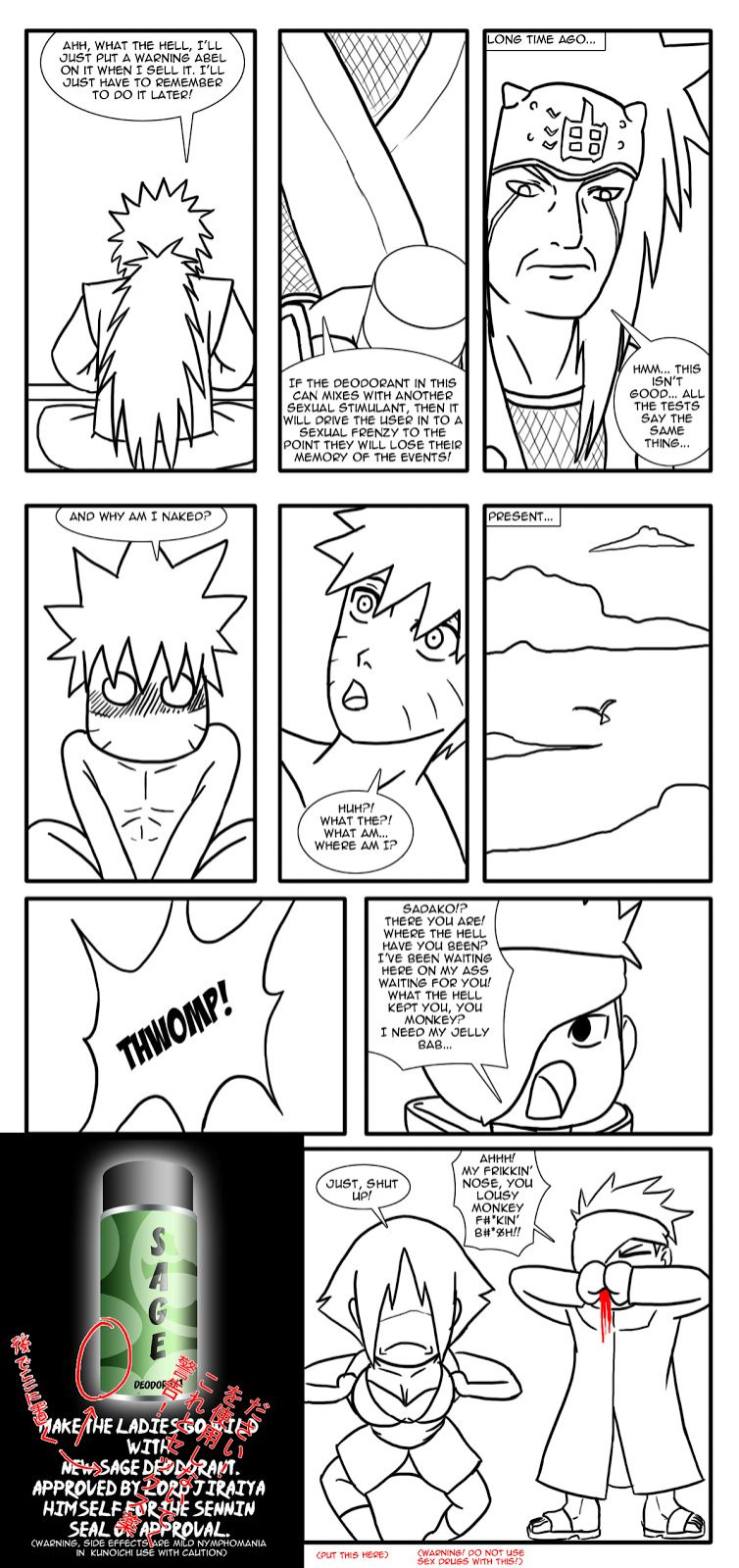 [Matt Wilson] Sage Deodorant (Naruto) new pages added 6/28/12