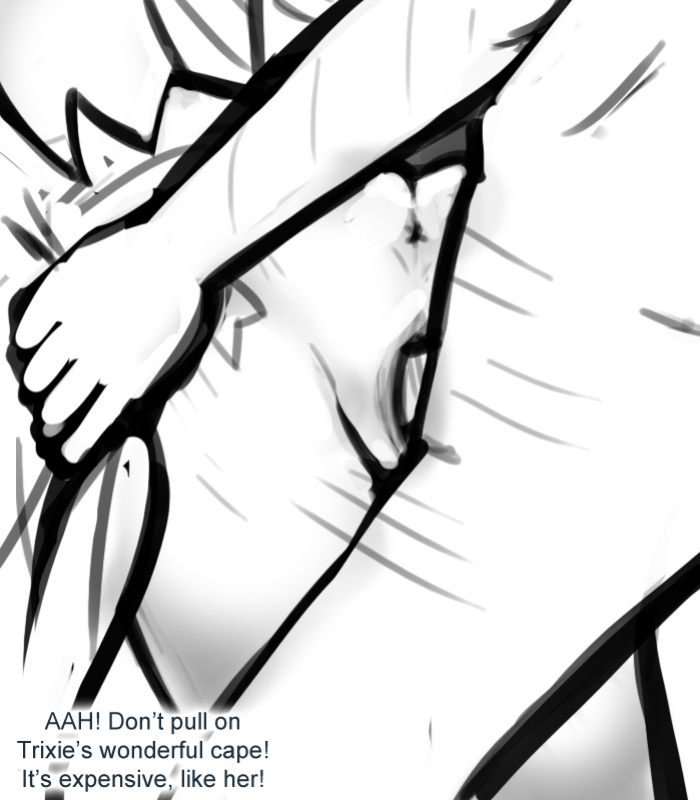 [livesmutanon] MLP - Equestria Girl (B&W)