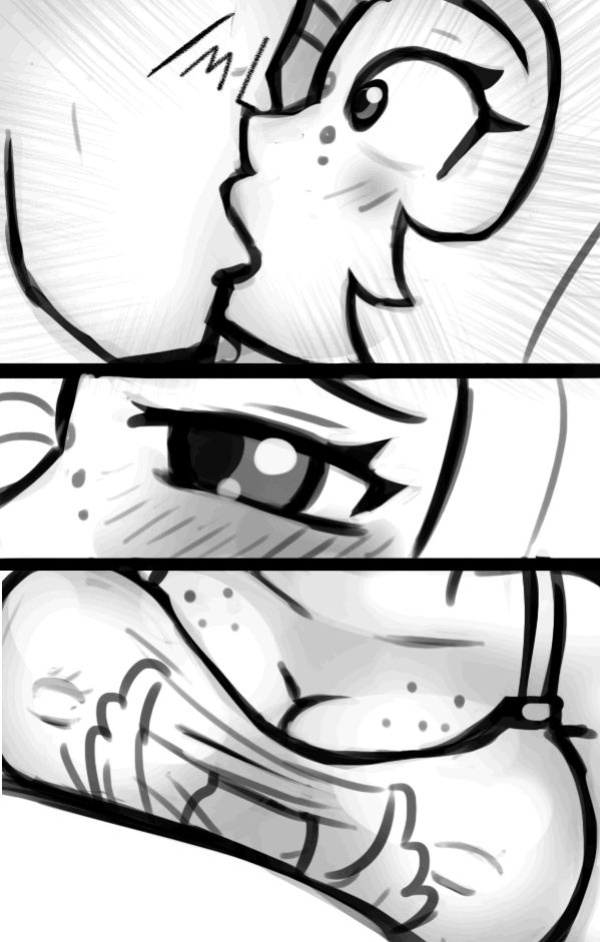 [livesmutanon] MLP - Equestria Girl (B&W)