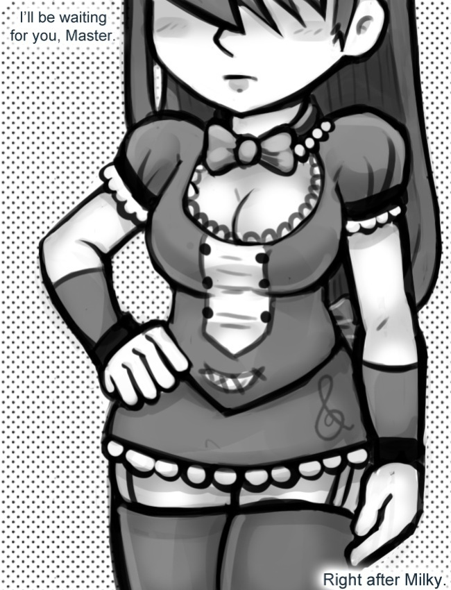 [livesmutanon] MLP - Equestria Girl (B&W)