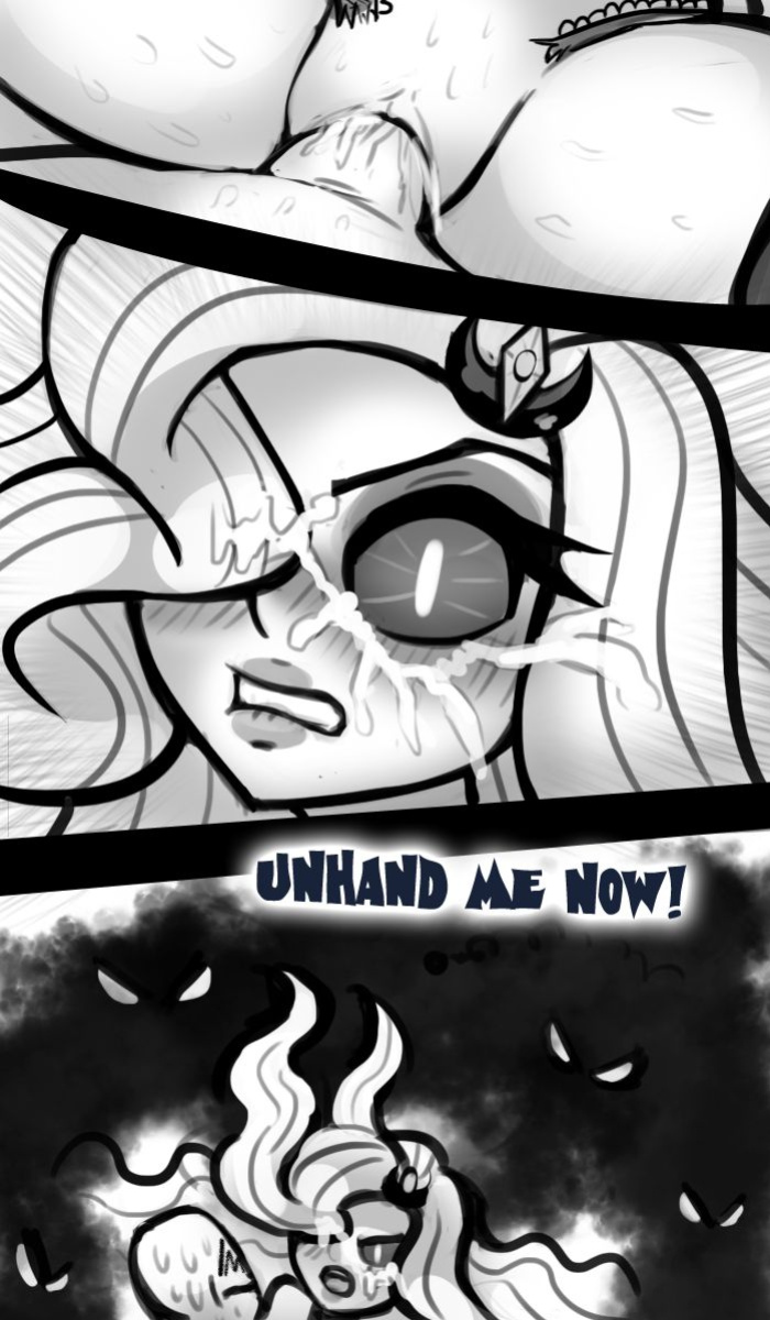 [livesmutanon] MLP - Equestria Girl (B&W)