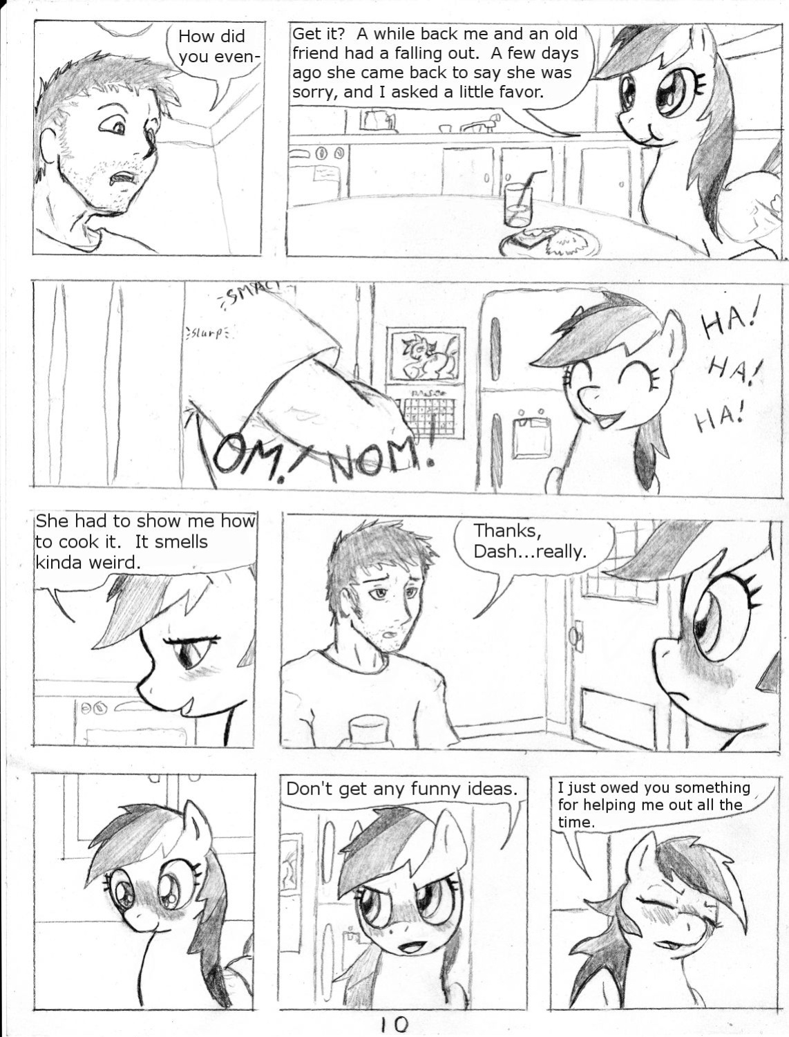 [DJ-black-n-white] Tsundere Rainbow Dash