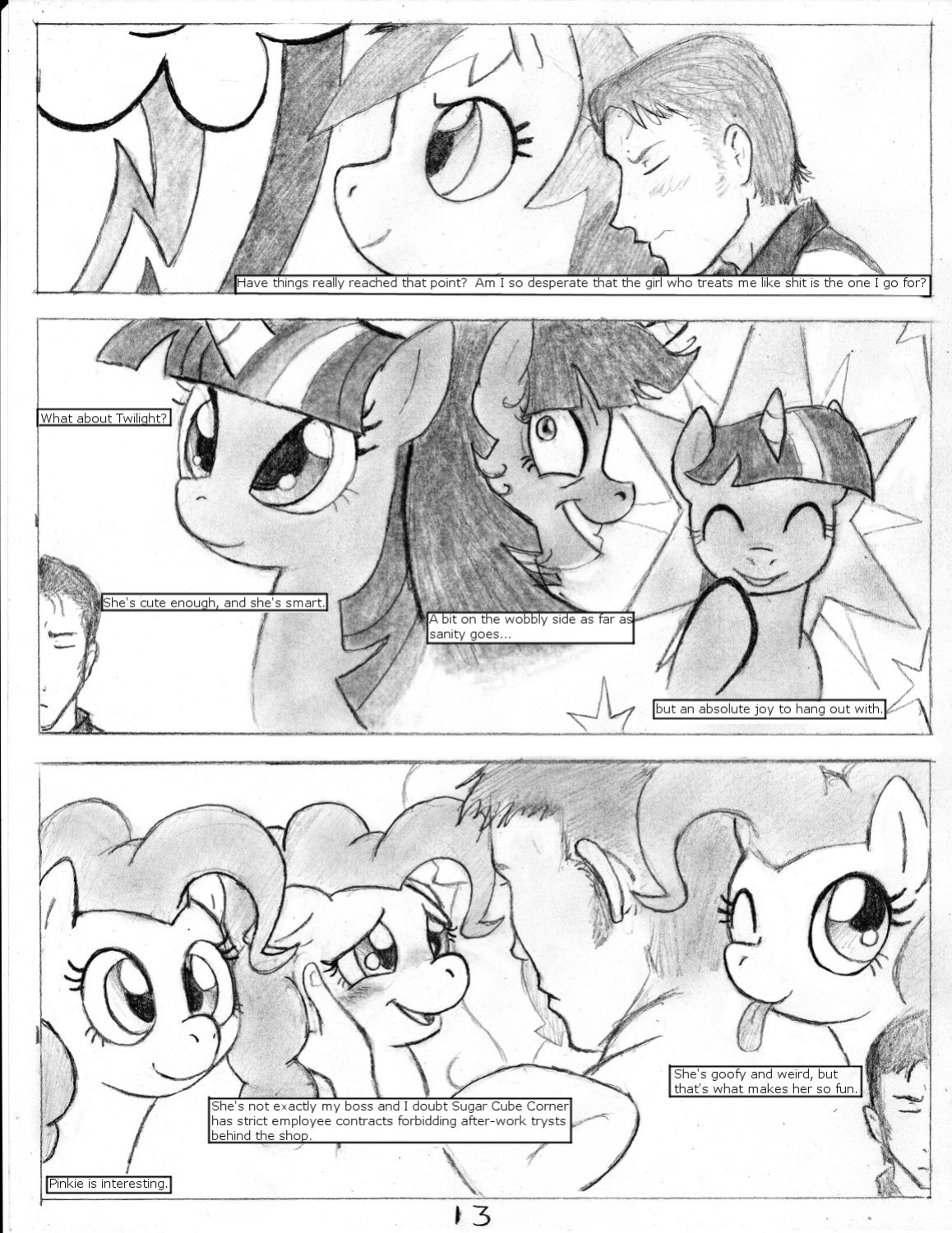 [DJ-black-n-white] Tsundere Rainbow Dash