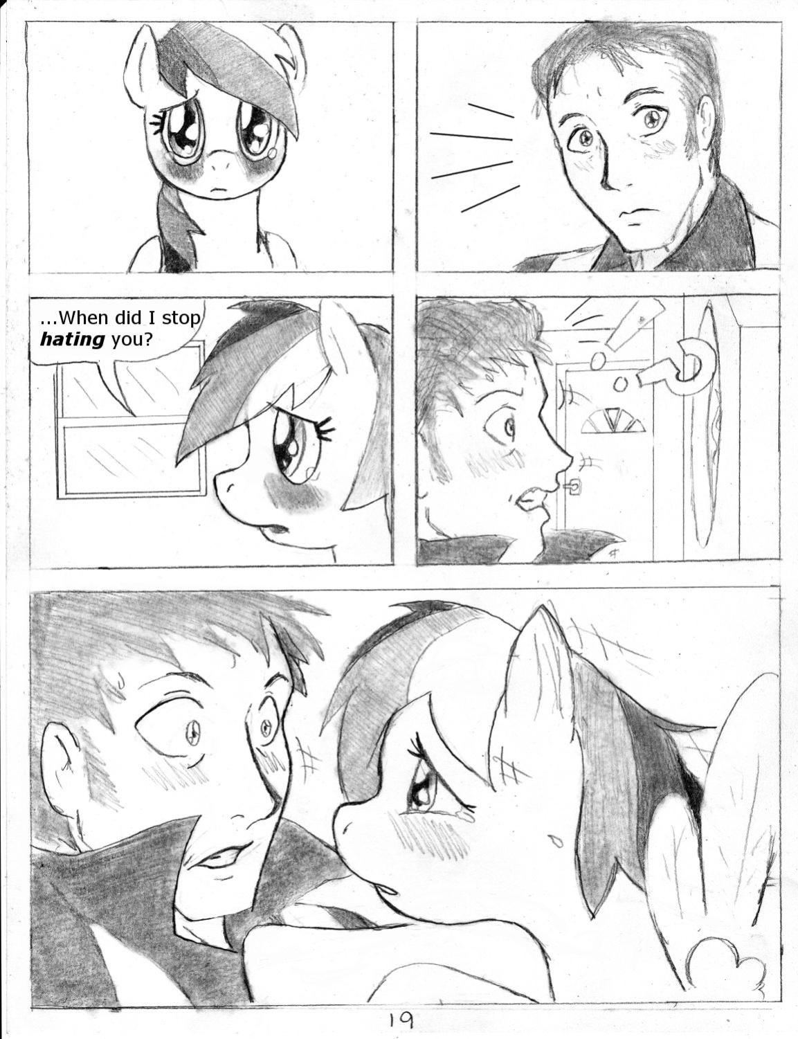 [DJ-black-n-white] Tsundere Rainbow Dash