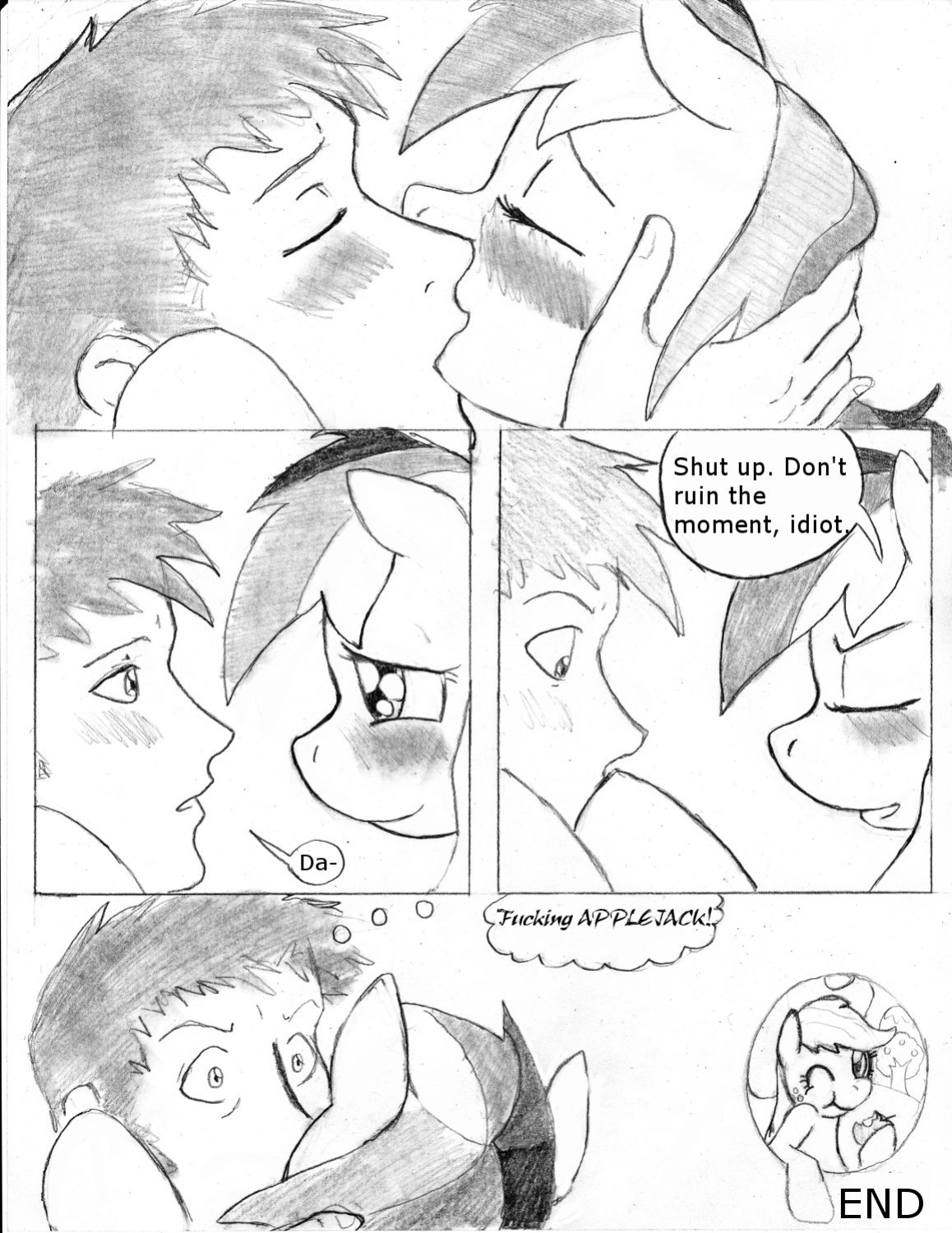[DJ-black-n-white] Tsundere Rainbow Dash
