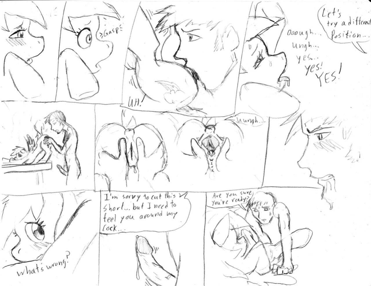 [DJ-black-n-white] Tsundere Rainbow Dash