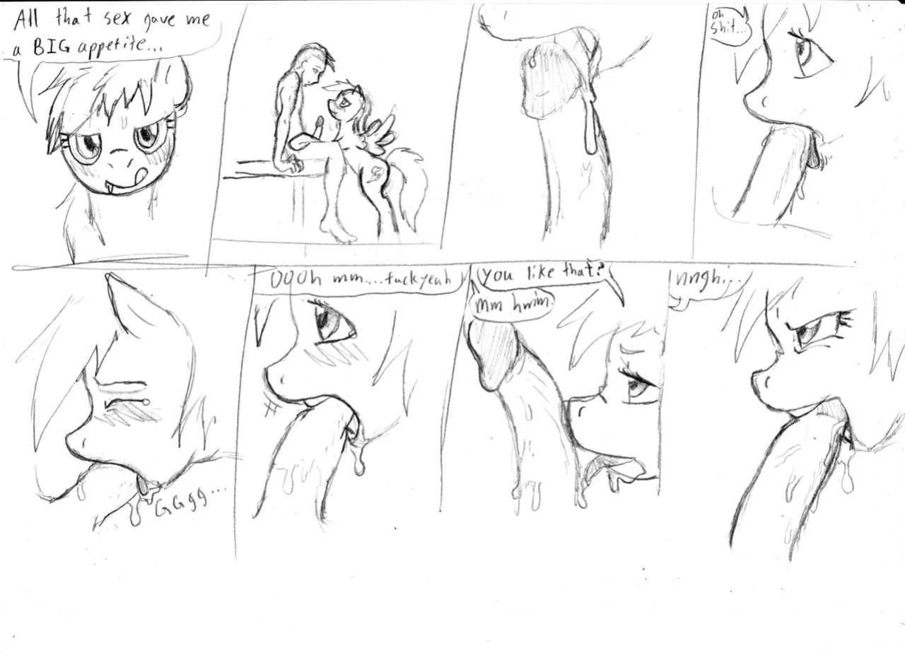 [DJ-black-n-white] Tsundere Rainbow Dash