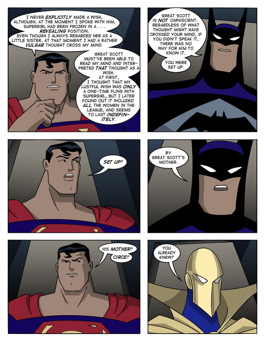 [Sharpie] JUSTICE LEAGUE - The Great Scott Saga: Part 1-4 (complete)
