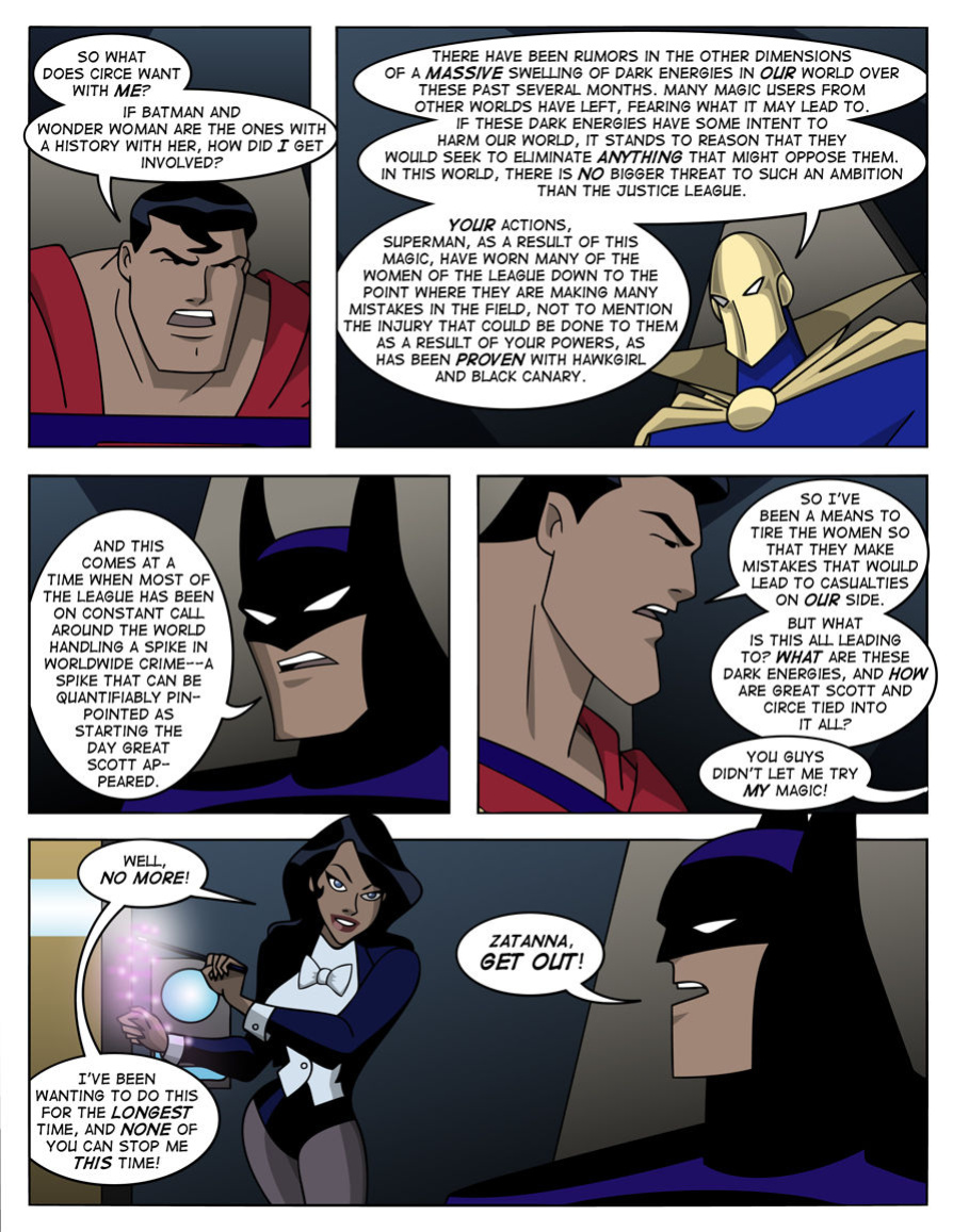 [Sharpie] JUSTICE LEAGUE - The Great Scott Saga: Part 1-4 (complete)