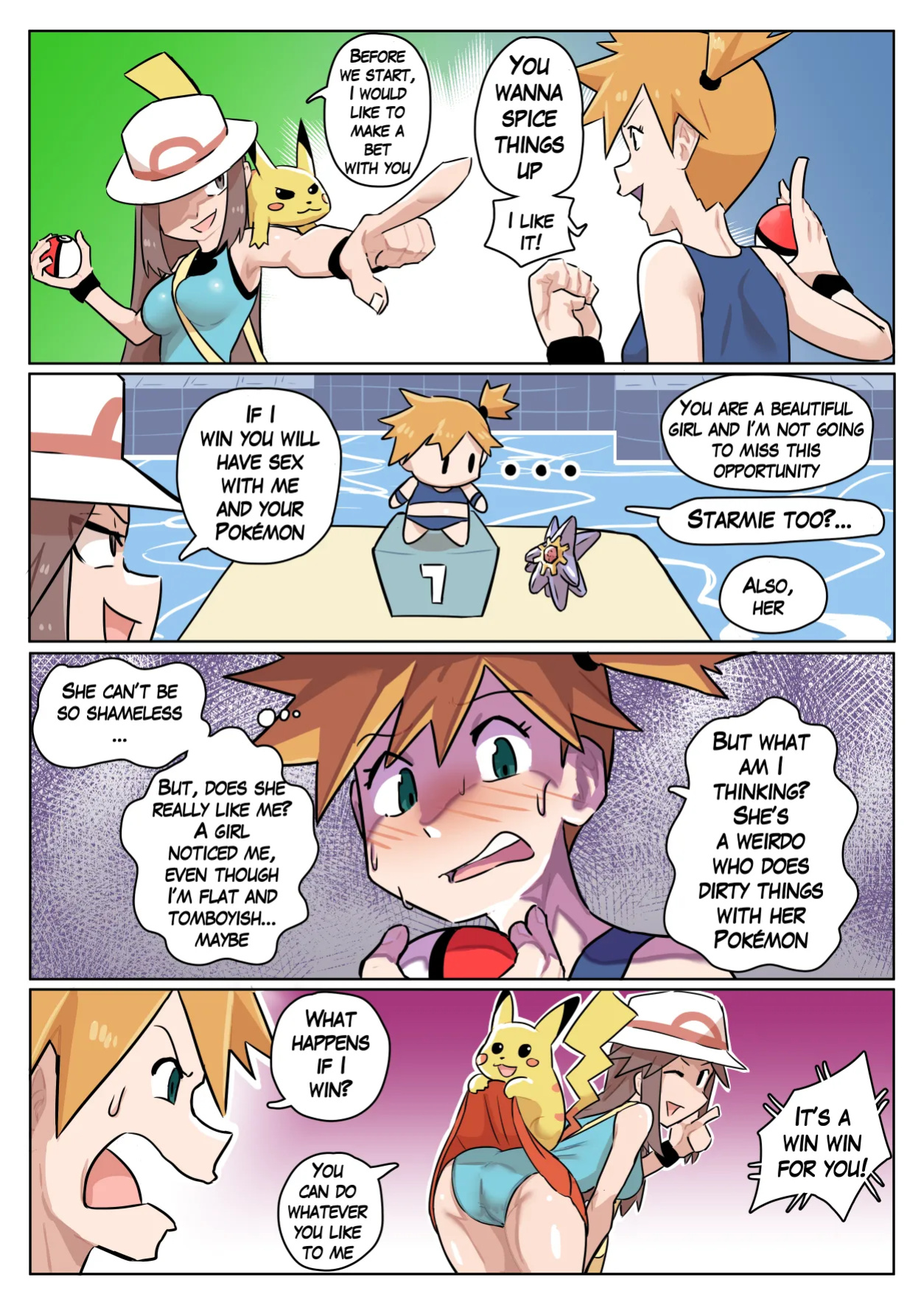 [Ukaya Masaru] Pokemon Leafy Green [Ongoing]
