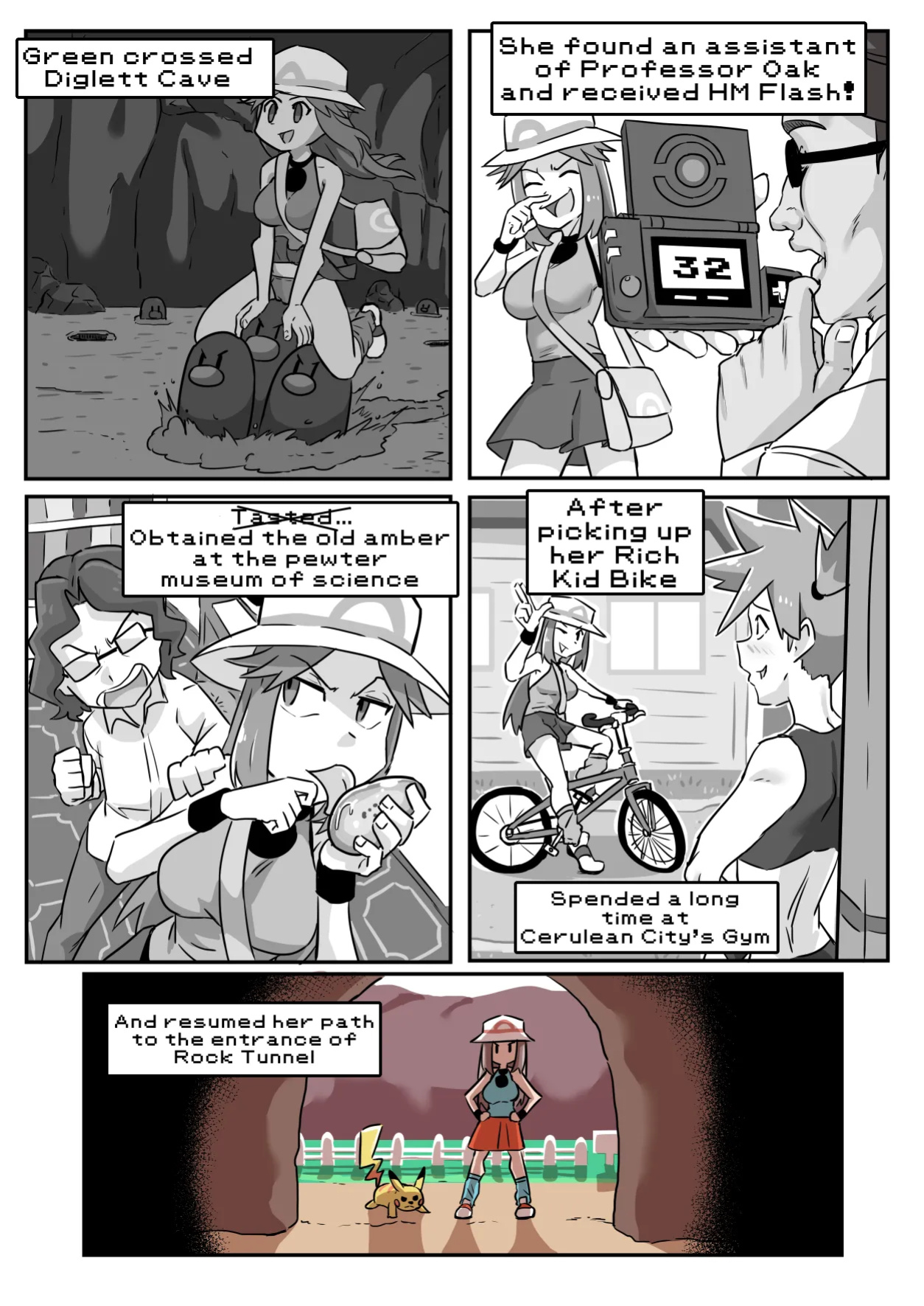 [Ukaya Masaru] Pokemon Leafy Green [Ongoing]