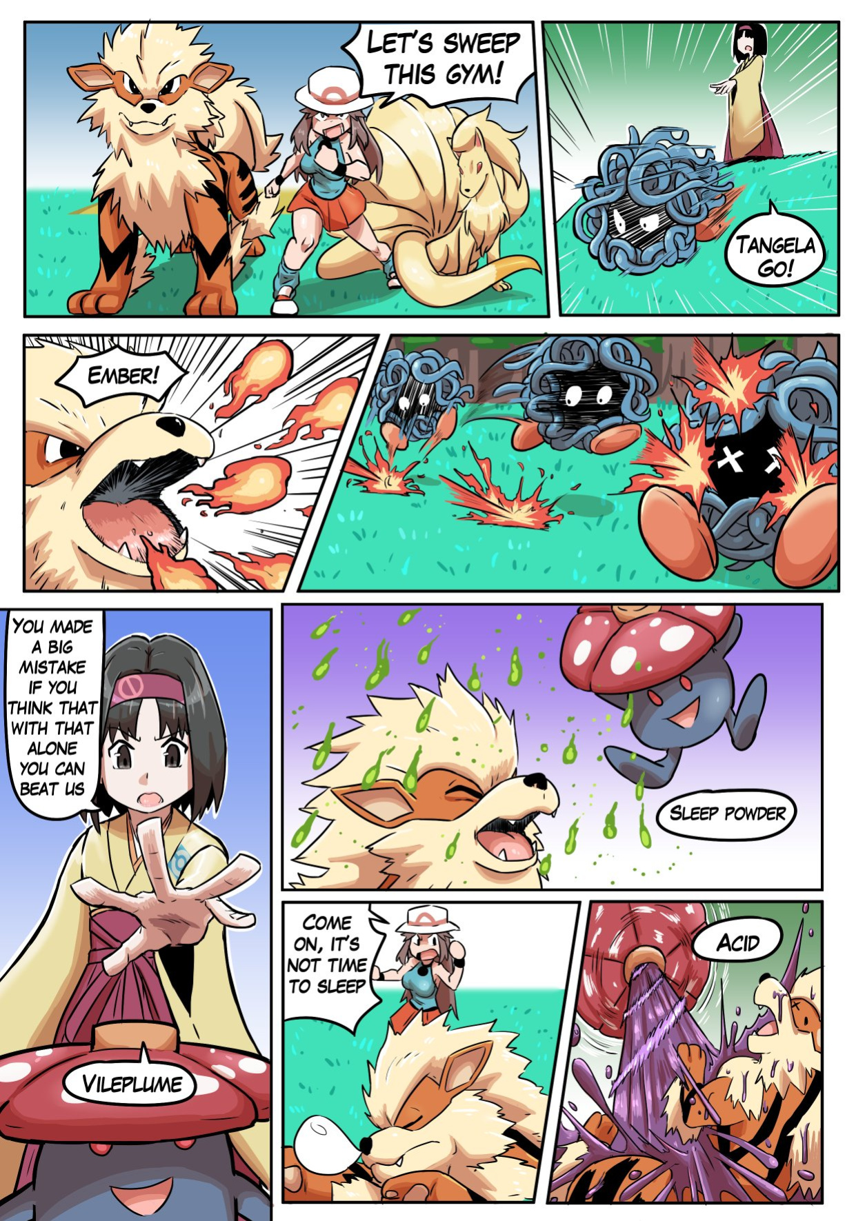 [Ukaya Masaru] Pokemon Leafy Green [Ongoing]