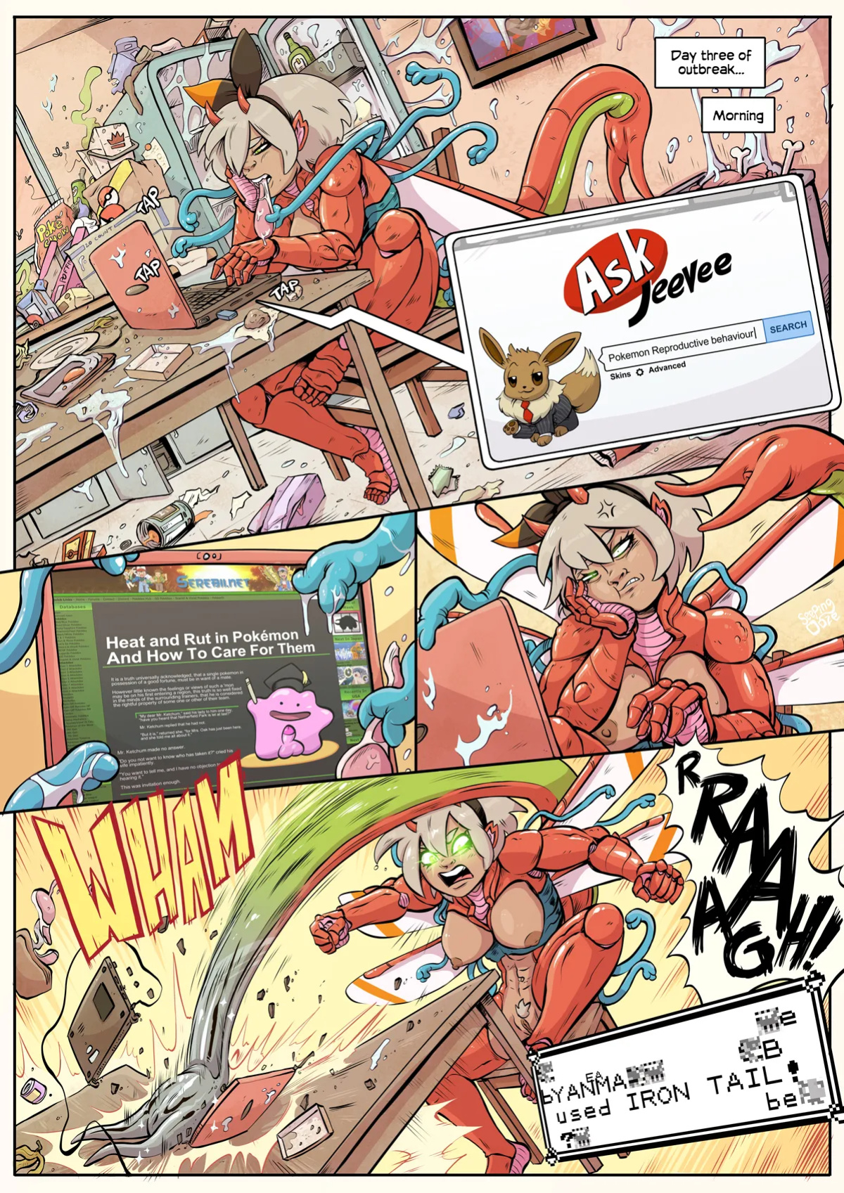 [Seeping Ooze][Voraciousollie] P.K.M.N Infestation Parts 1+2+bonus [Ongoing]