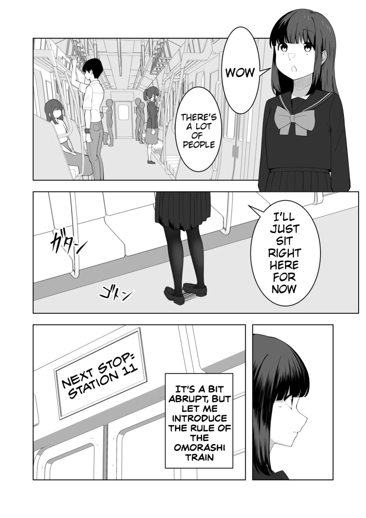 [English] [300c.c. (Tayya)] Gaman Ressha ni Nottemita!