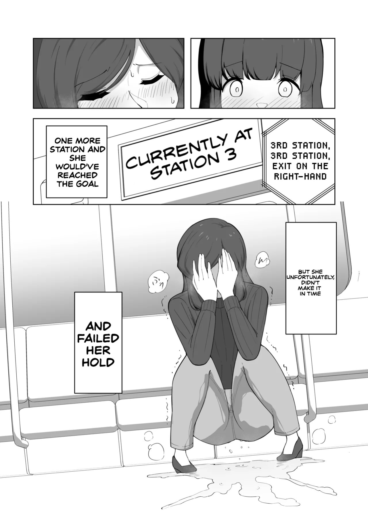 [English] [300c.c. (Tayya)] Gaman Ressha ni Nottemita!