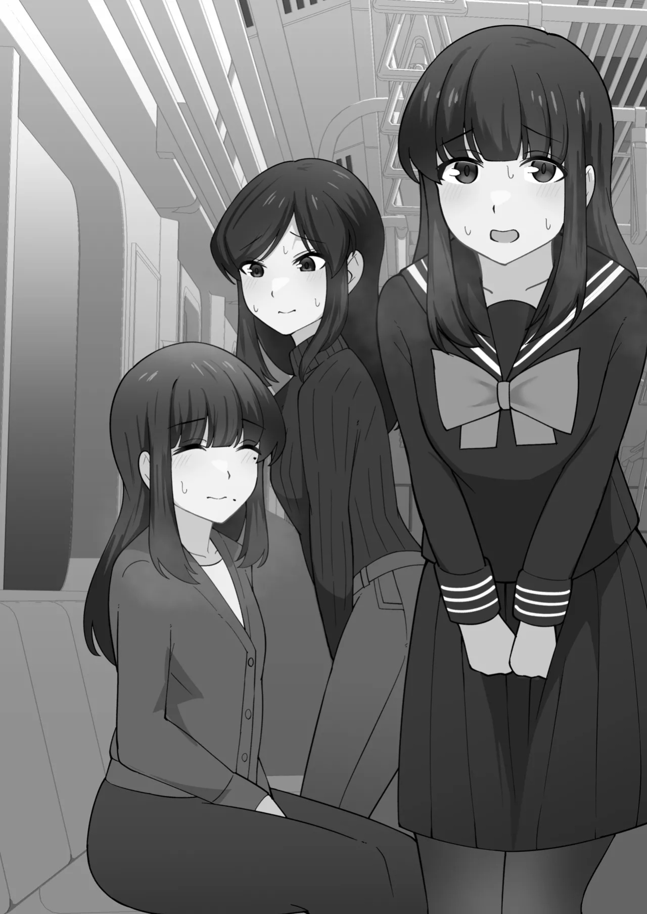 [English] [300c.c. (Tayya)] Gaman Ressha ni Nottemita!