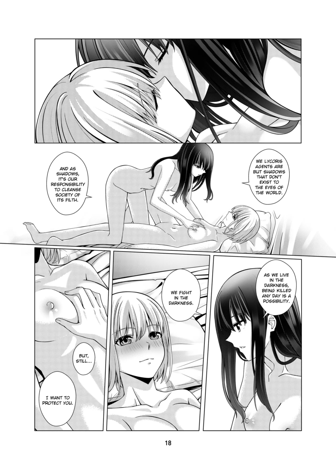 [Kudamonoichizu (Rikuu)] My Sweet Bodyguard (Lycoris Recoil) [Digital] [English] [Literally Starving]