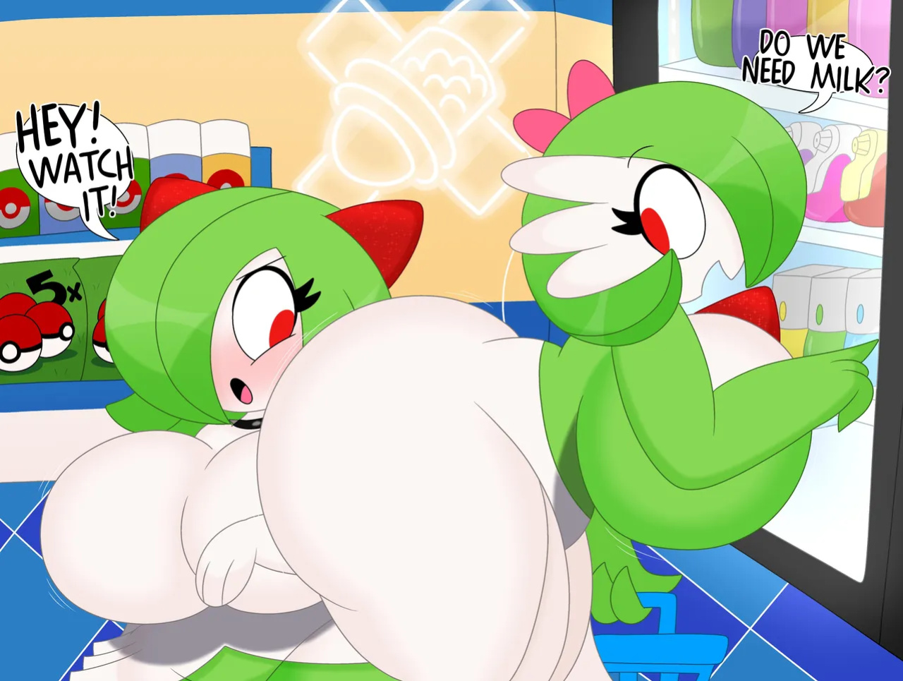 [3BArts] Mary & Vanessa (Gardevoir & Kirlia) (Pokemon)