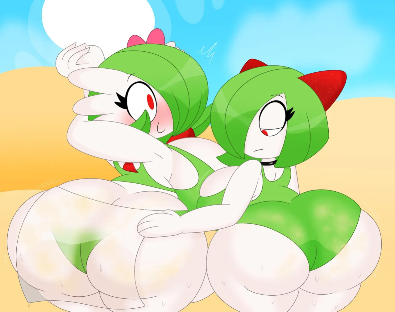 [3BArts] Mary & Vanessa (Gardevoir & Kirlia) (Pokemon)
