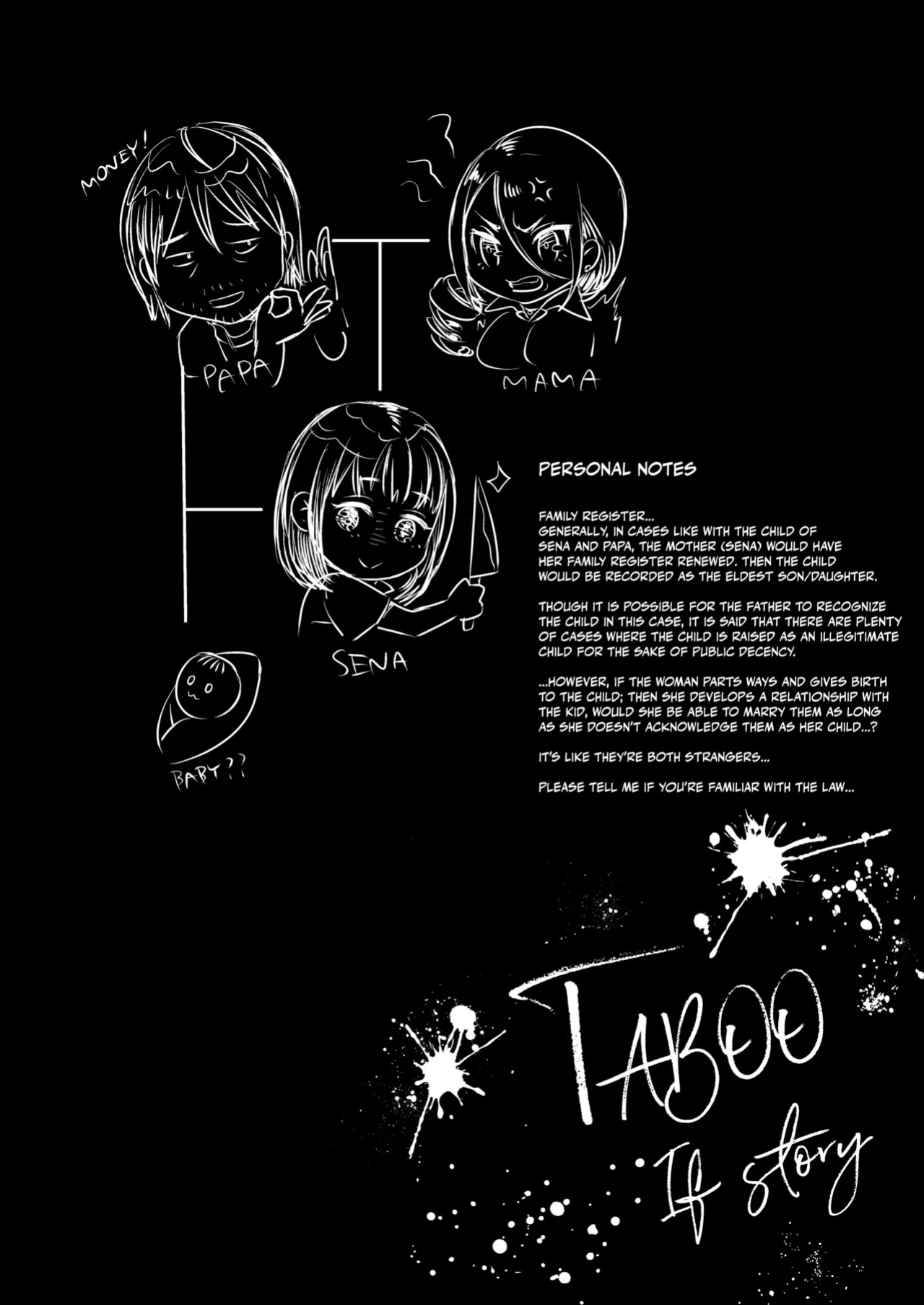 [Nanahoshi Tento] TABOO ~If story~ [English] [Nishimaru] [Digital]