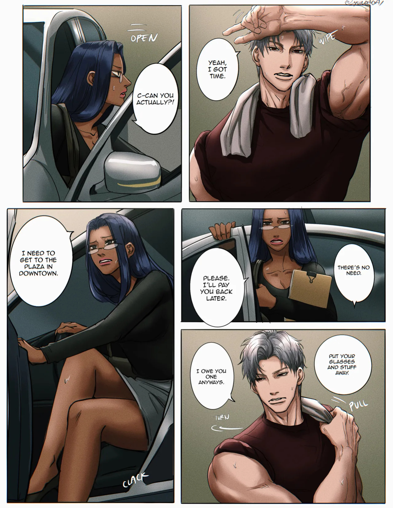 [Yuana媛] Sylus comic (dark skin MC) (Love and Deepspace)