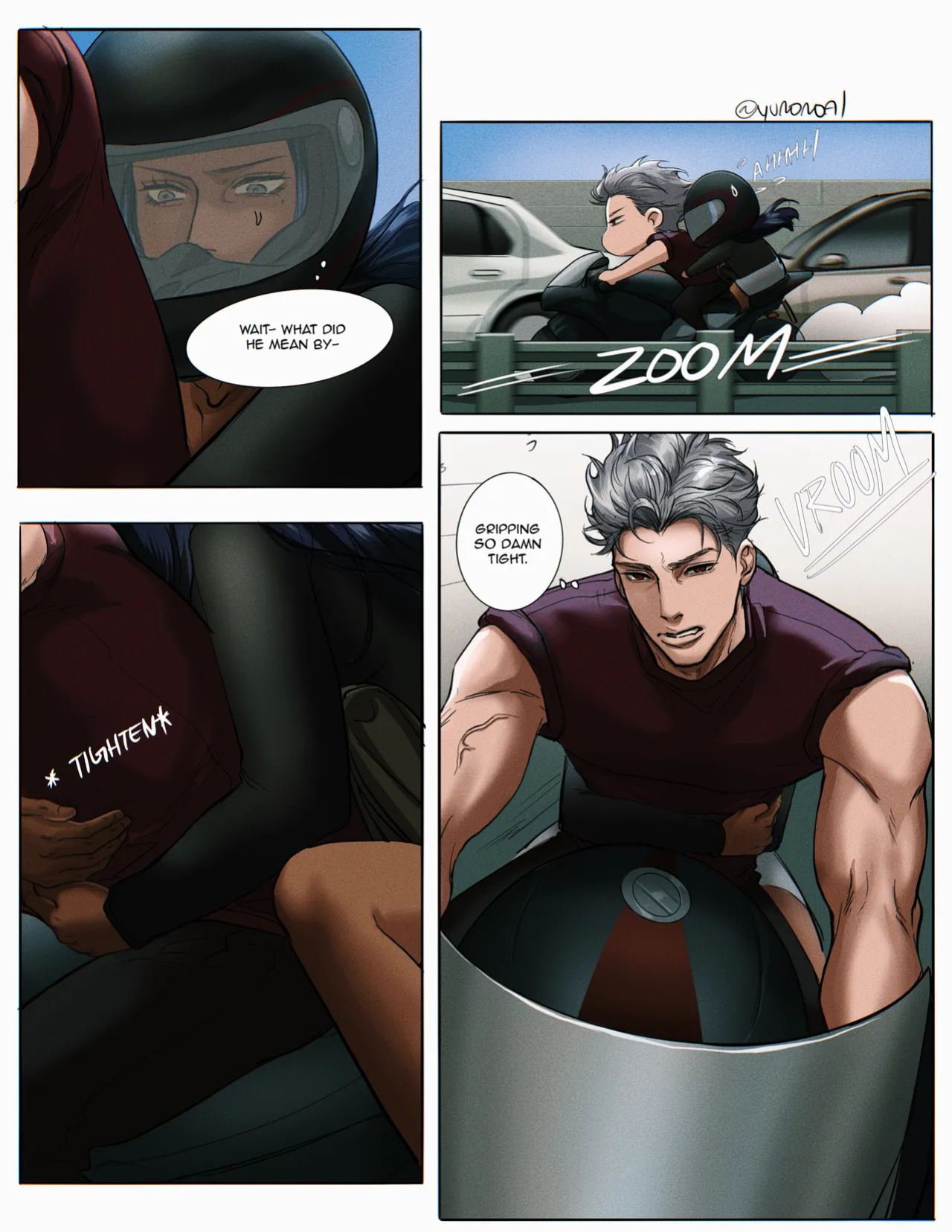 [Yuana媛] Sylus comic (dark skin MC) (Love and Deepspace)