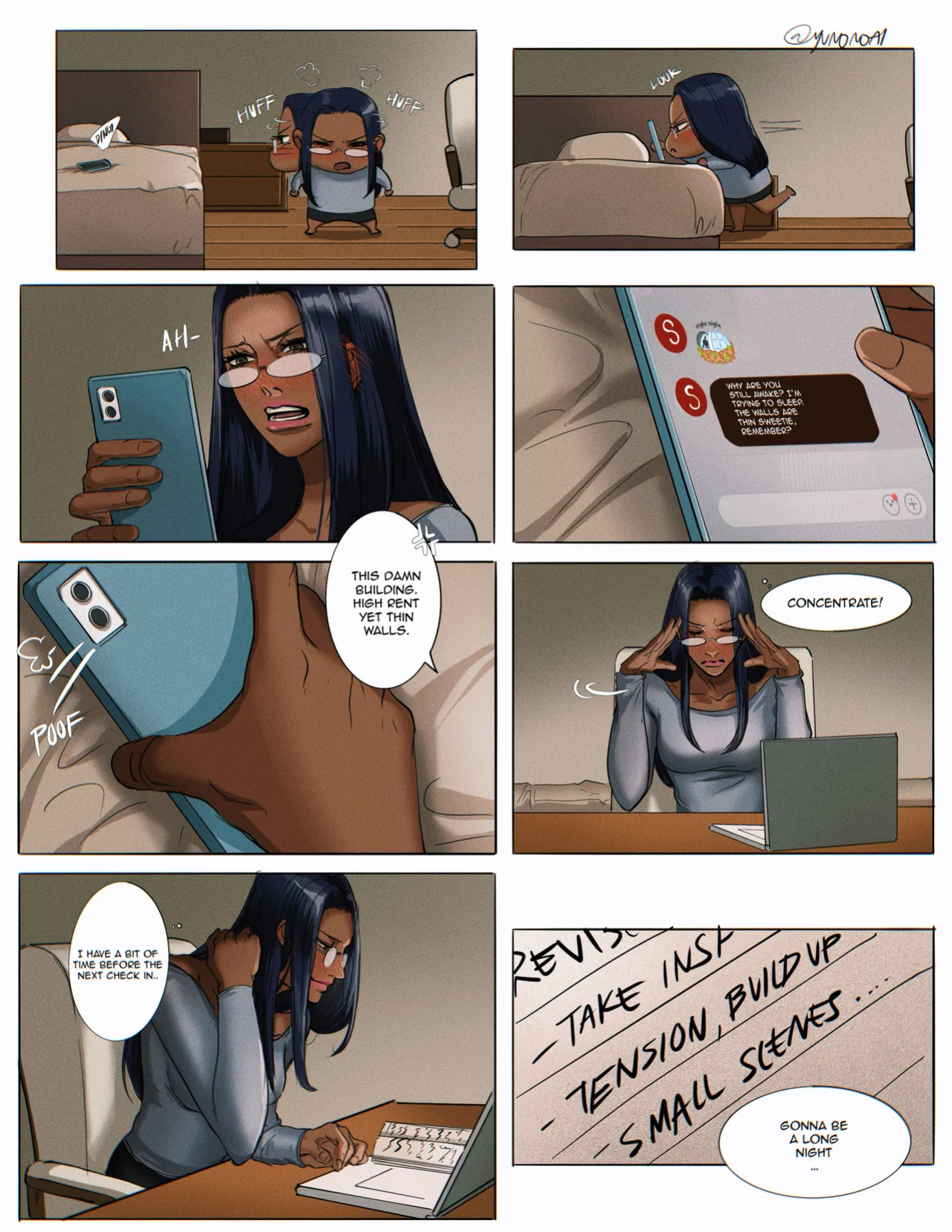[Yuana媛] Sylus comic (dark skin MC) (Love and Deepspace)