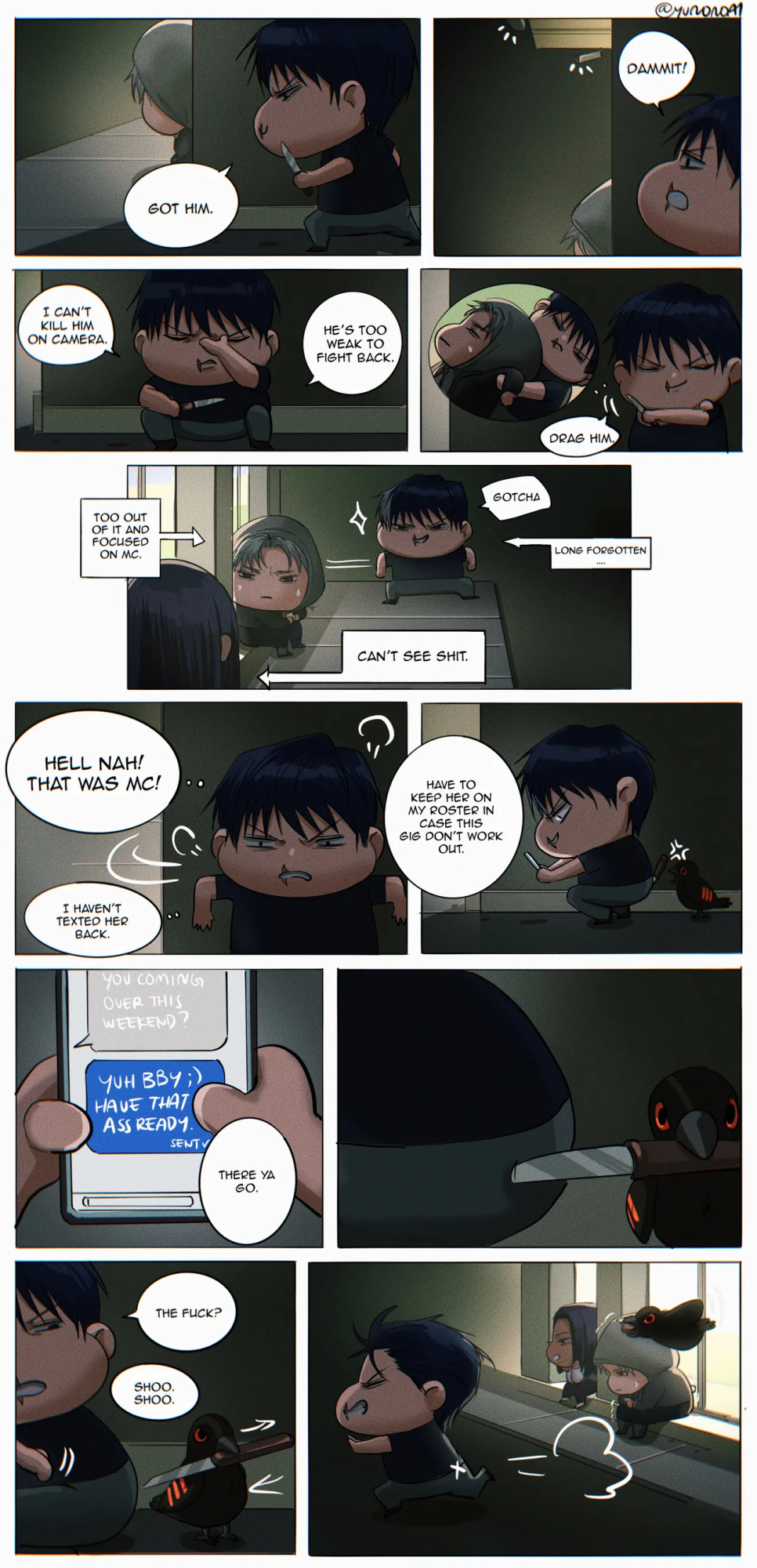 [Yuana媛] Sylus comic (dark skin MC) (Love and Deepspace)