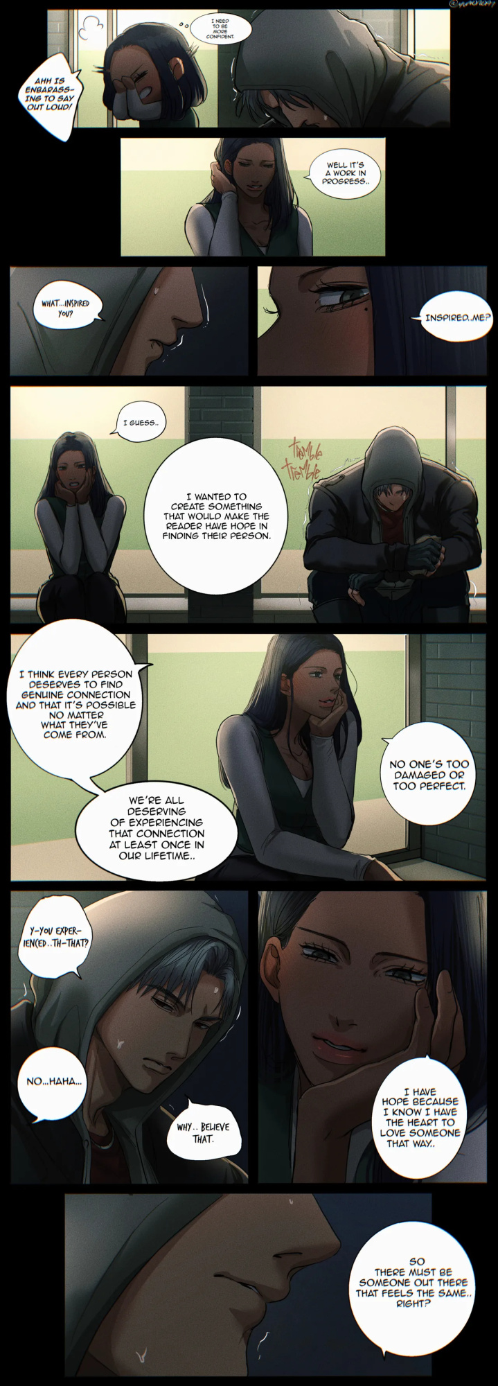 [Yuana媛] Sylus comic (dark tan MC) (Love and Deepspace)