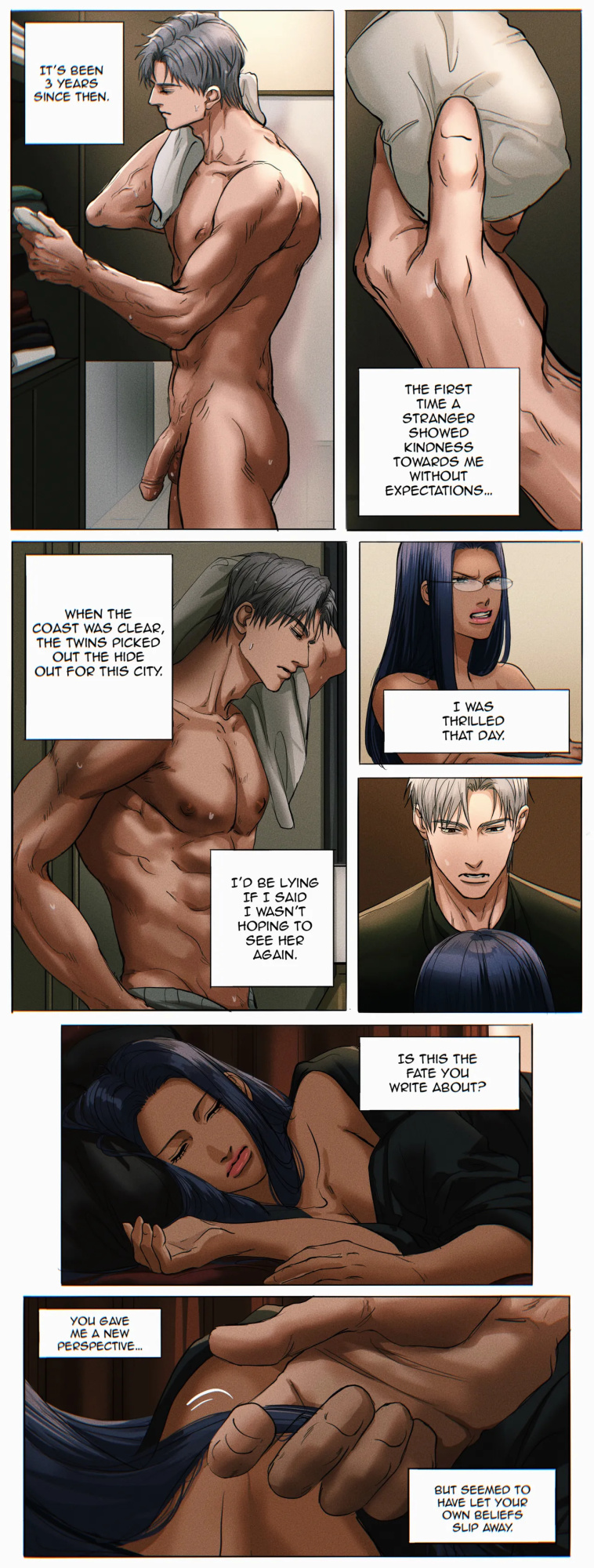 [Yuana媛] Sylus comic (dark tan MC) (Love and Deepspace)