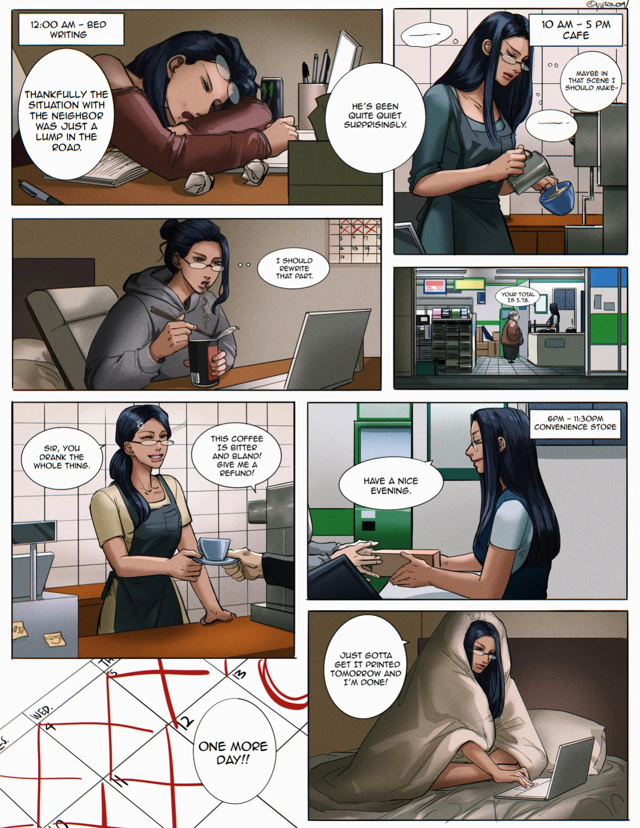 [Yuana媛] Sylus comic (light tan MC) (Love and Deepspace)