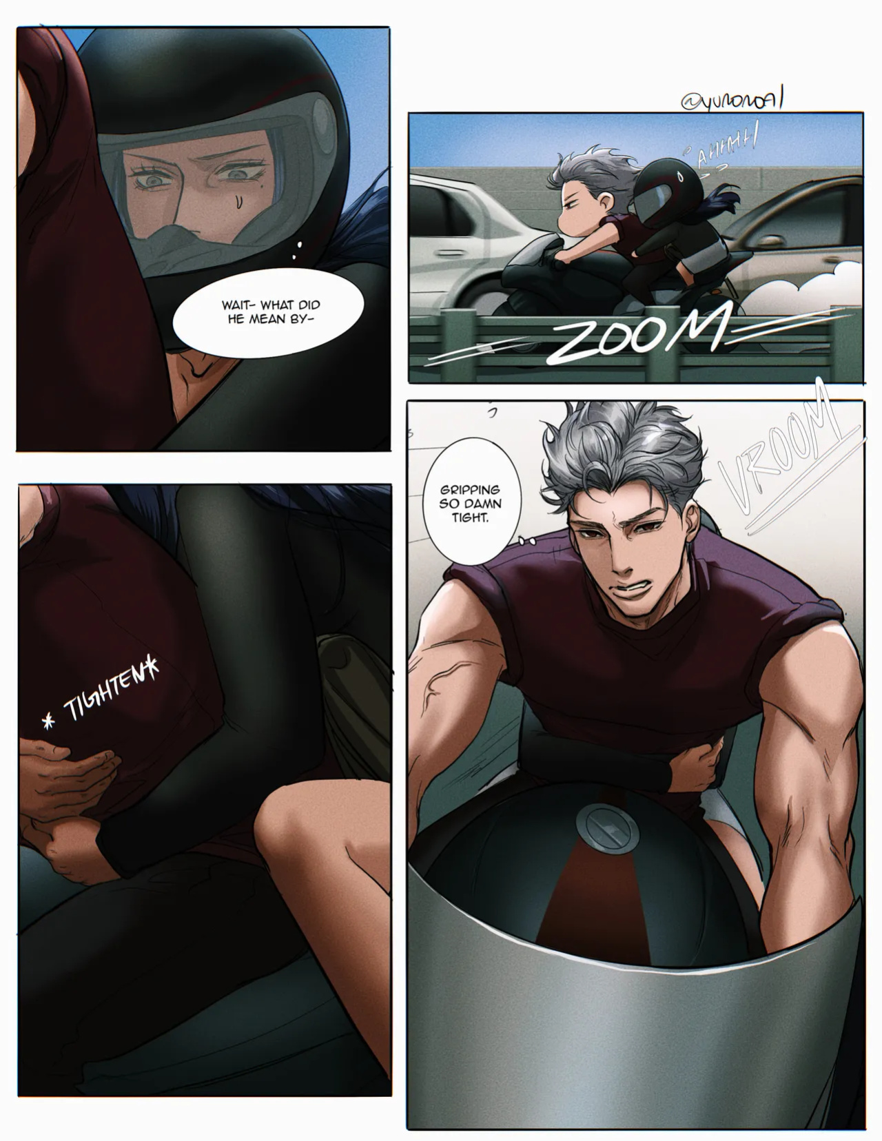 [Yuana媛] Sylus comic (light tan MC) (Love and Deepspace)