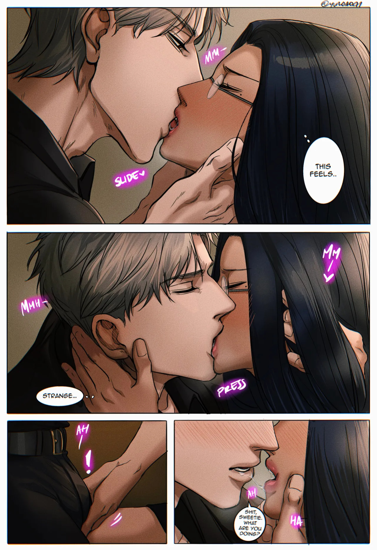 [Yuana媛] Sylus comic (light tan MC) (Love and Deepspace)