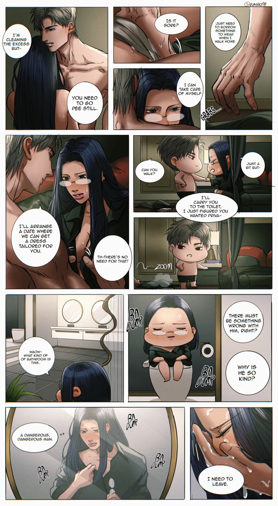 [Yuana媛] Sylus comic (light tan MC) (Love and Deepspace)