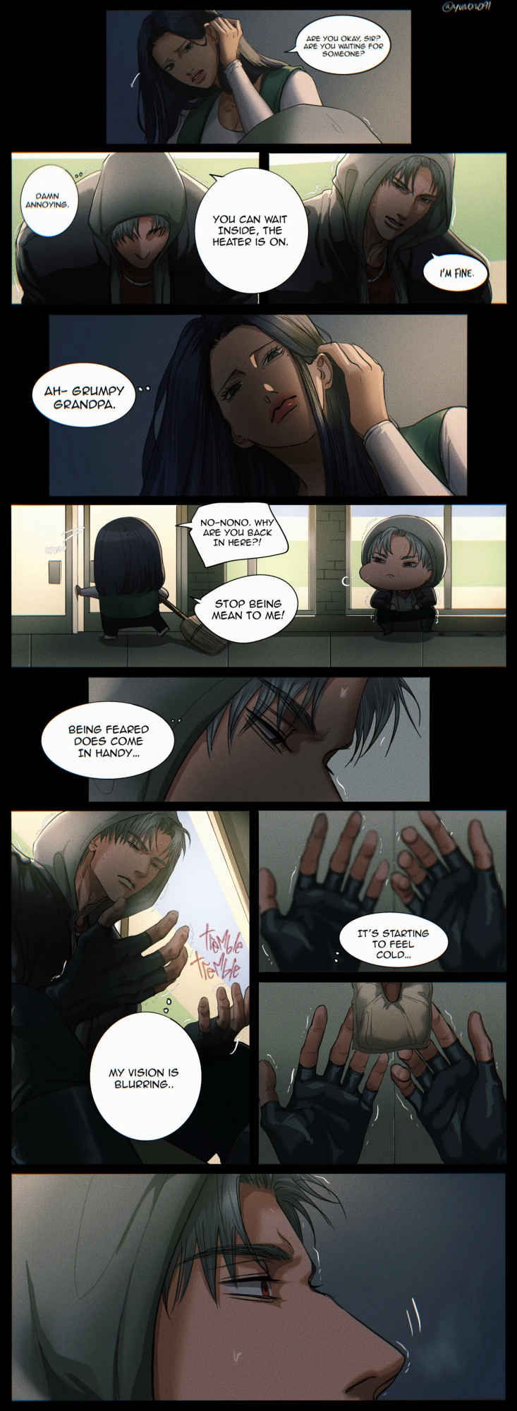 [Yuana媛] Sylus comic (light tan MC) (Love and Deepspace)