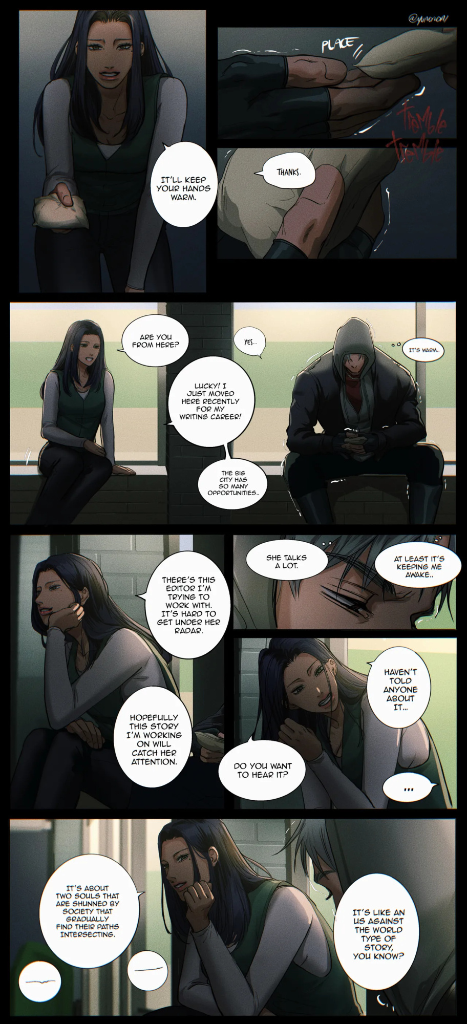[Yuana媛] Sylus comic (light tan MC) (Love and Deepspace)