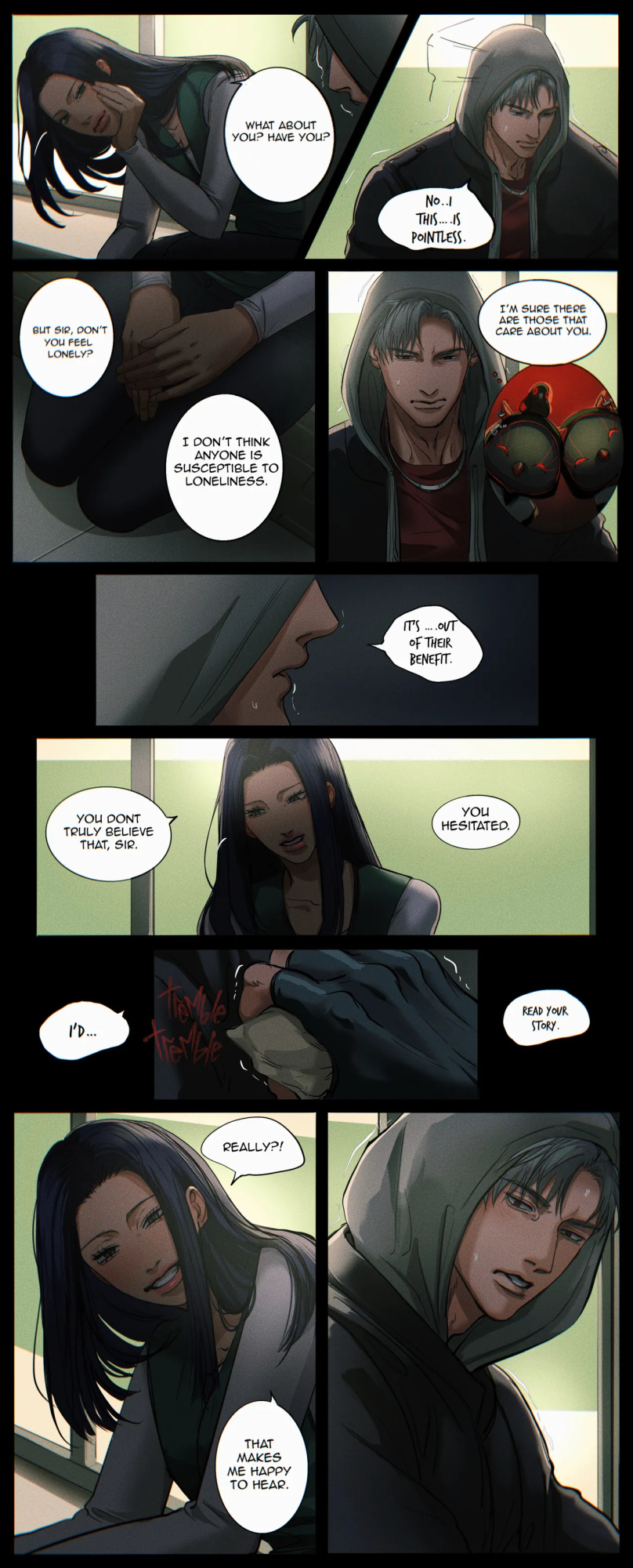 [Yuana媛] Sylus comic (light tan MC) (Love and Deepspace)