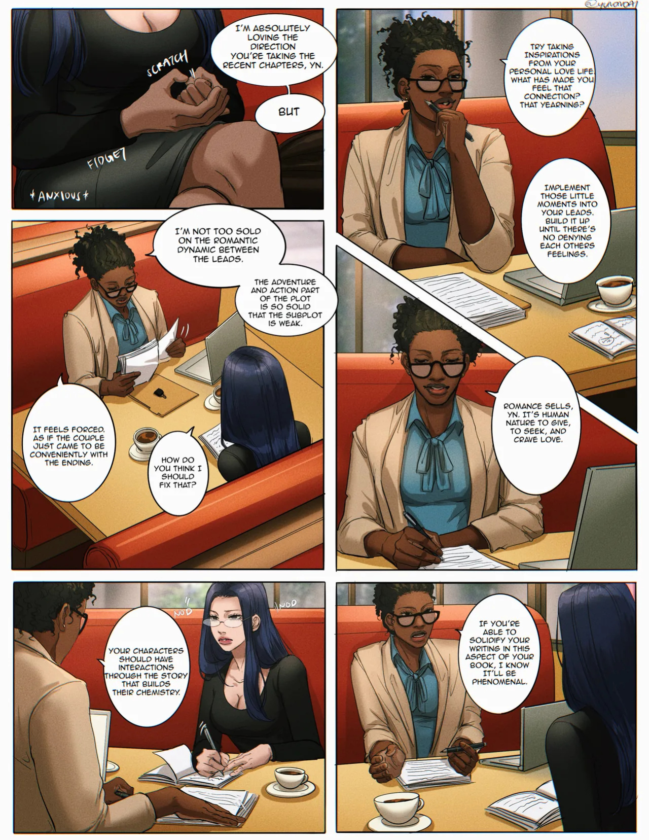 [Yuana媛] Sylus comic (light skin MC) (Love and Deepspace)