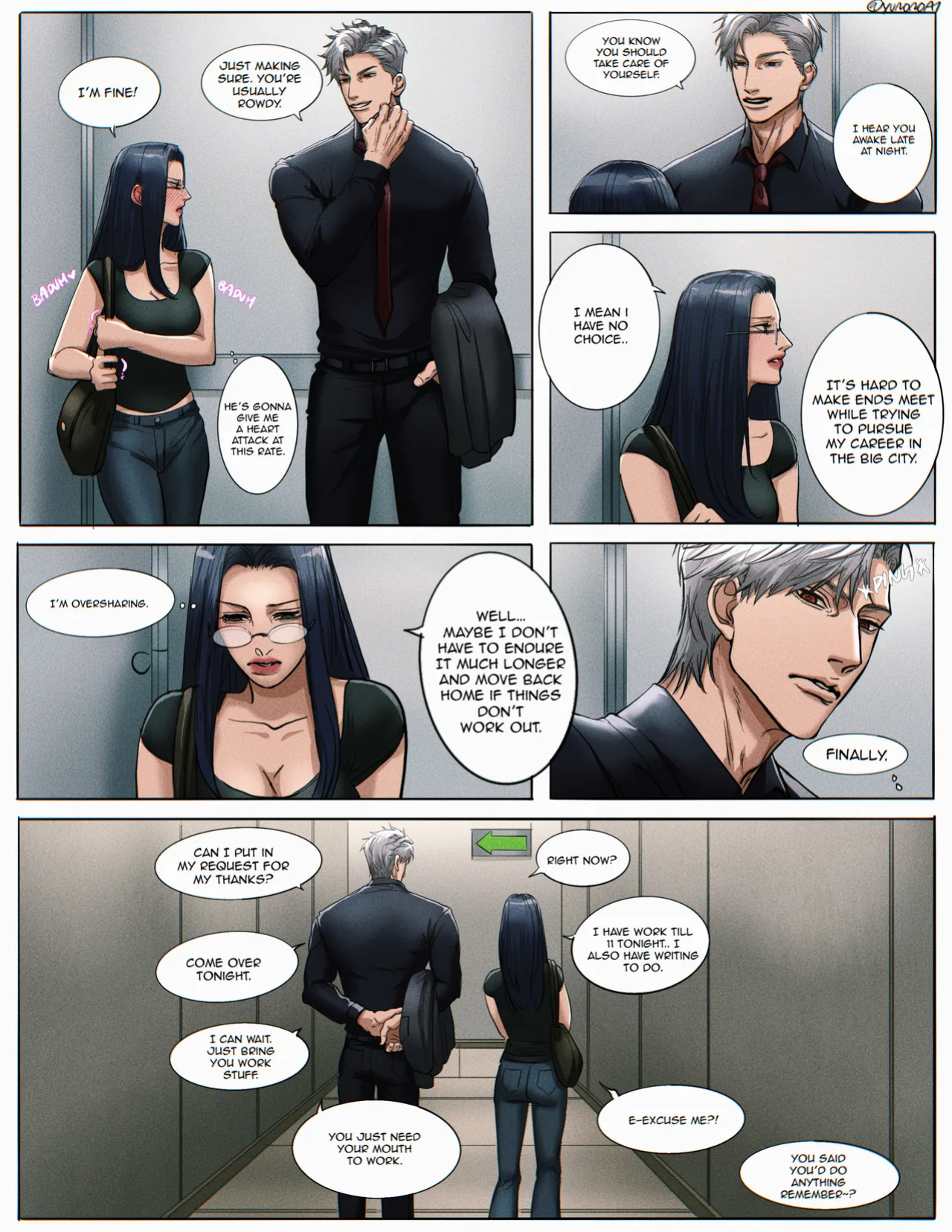 [Yuana媛] Sylus comic (light skin MC) (Love and Deepspace)