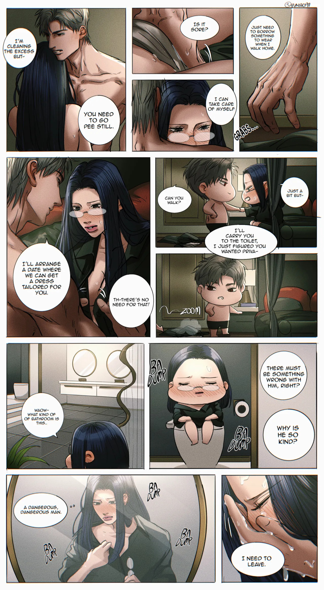 [Yuana媛] Sylus comic (light skin MC) (Love and Deepspace)