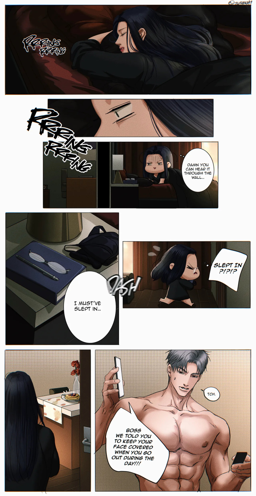 [Yuana媛] Sylus comic (light skin MC) (Love and Deepspace)